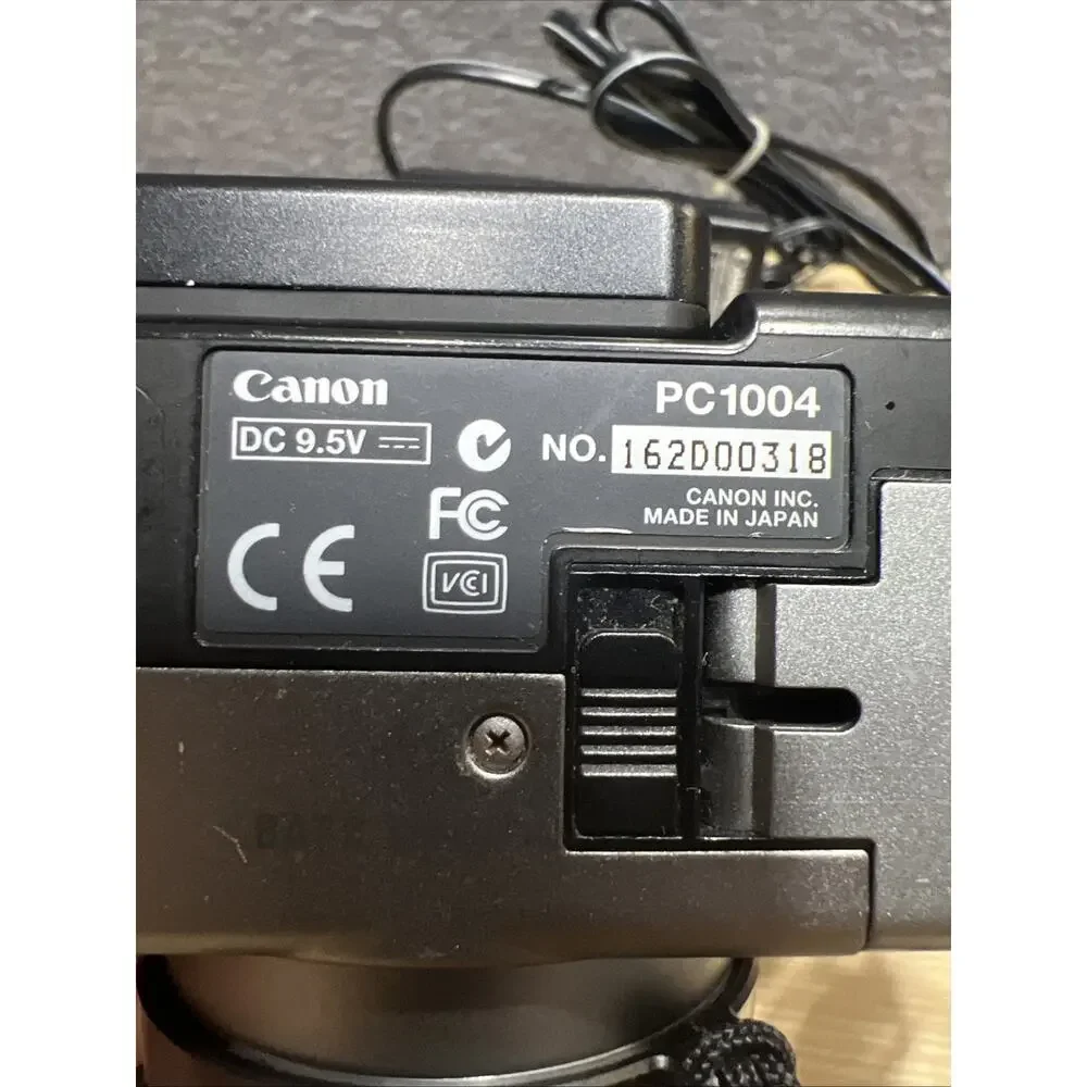 Canon Powershot G1 3.3MP Digital Camera With 128 MB Memory Card, Silver - Tested